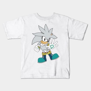 Silver Retro Kids T-Shirt